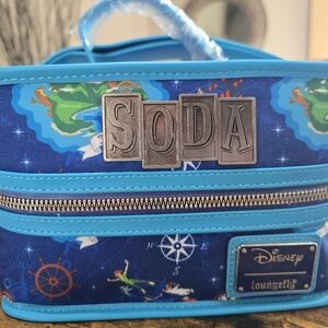 LIMITED EDITION NWT LOUNGEFLY SODA BAG - DISNEY PETER PAN - FUNKO